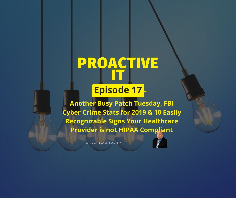 Episode 17 - 10 Easily Recognizable HIPAA Compliance Issues FB